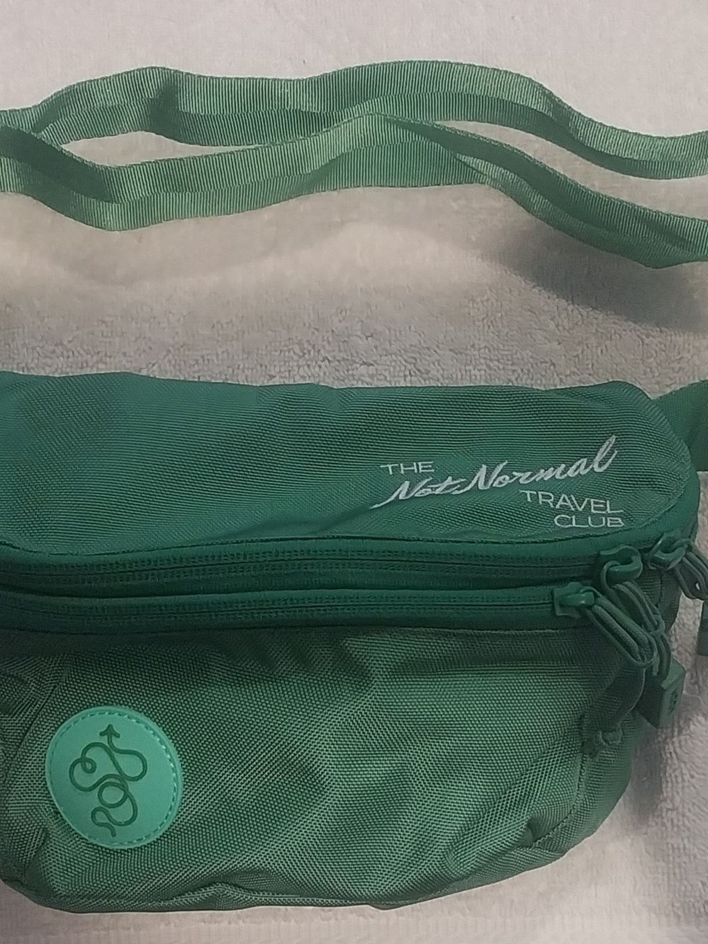 Baboon to The Moon 3L Belt Bag Green Cordura Fannypac The Not Normal Travel Club